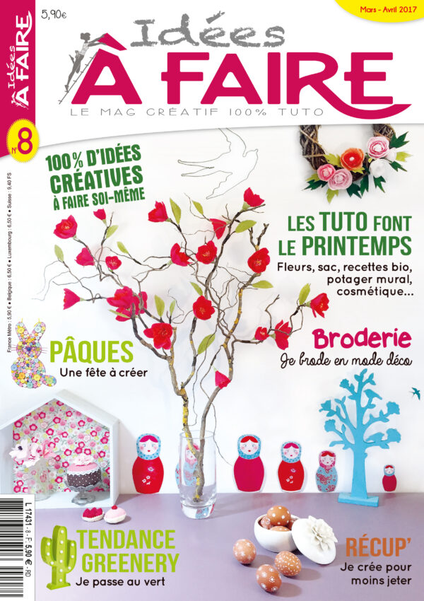 Couverture Idées à Faire 8 spécial printemps