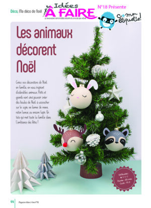 MONSIEUR PAIN D'EPICE DE NOEL RICORUMI – Tuto en PDF – Idées à Faire  magazine