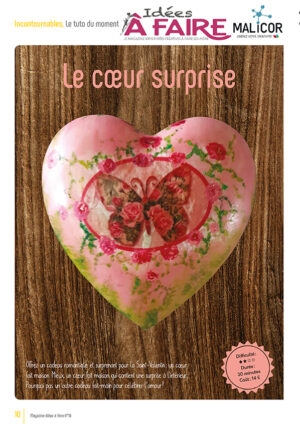 Cœur surprise Idées à Faire 19