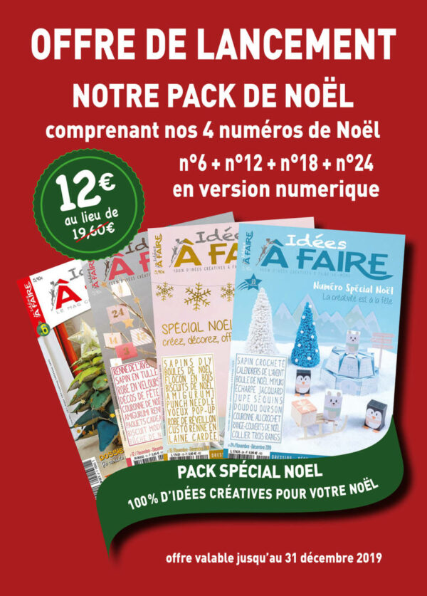 Pack numérique spécial Noël - PDF Téléchargeable