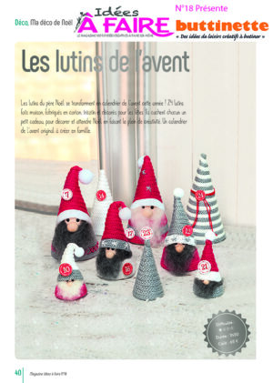 calendrier de l'avent lutins