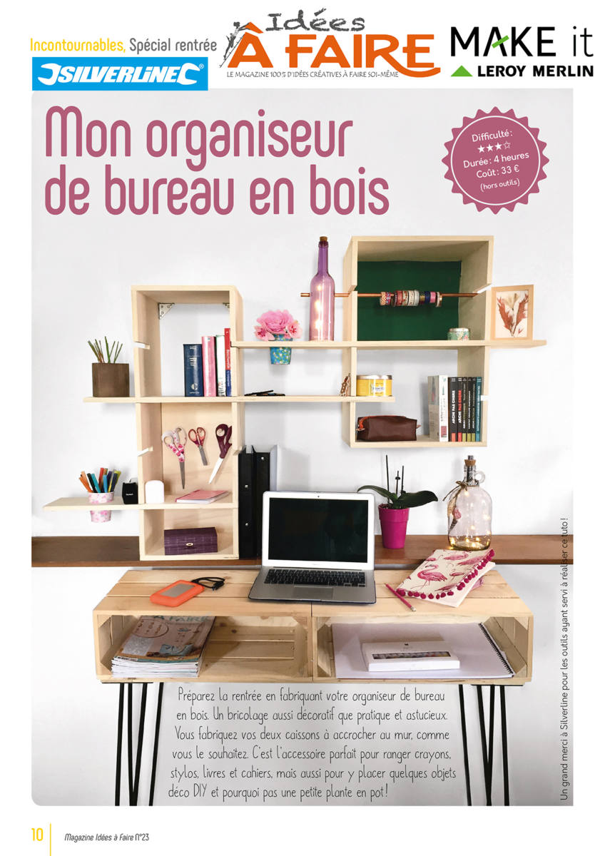 D E S K T O U R - Comment j'organise mon bureau 