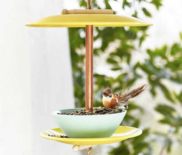 Mangeoire à oiseaux DIY