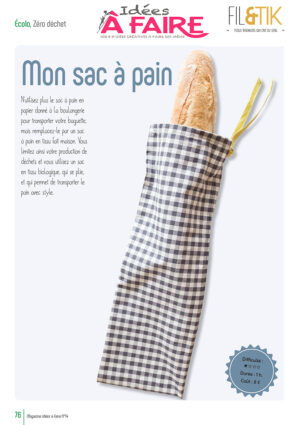 Sac à pain Idées à Faire 14