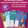 pack 4 derniers numéros Idées à Faire
