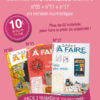 Pack de rentrée 3 numéros Idées à Faire
