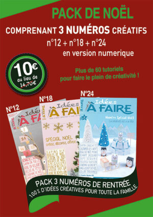 Pack numéro de Noël Idées à Faire