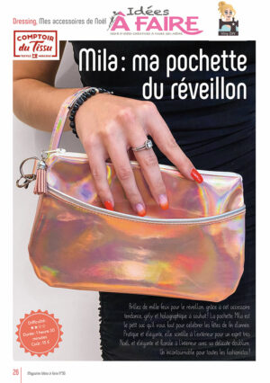 Pochette Mila Idées à fAIRE N°30