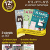 Pack 3 numéros d'hiver + 3 tutos - PDF Téléchargeable
