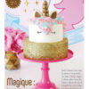 Magique : le gâteau licorne (IAF-13) Tuto en PDF