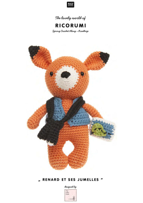 Le renard et ses jumelles -  Tuto en PDF