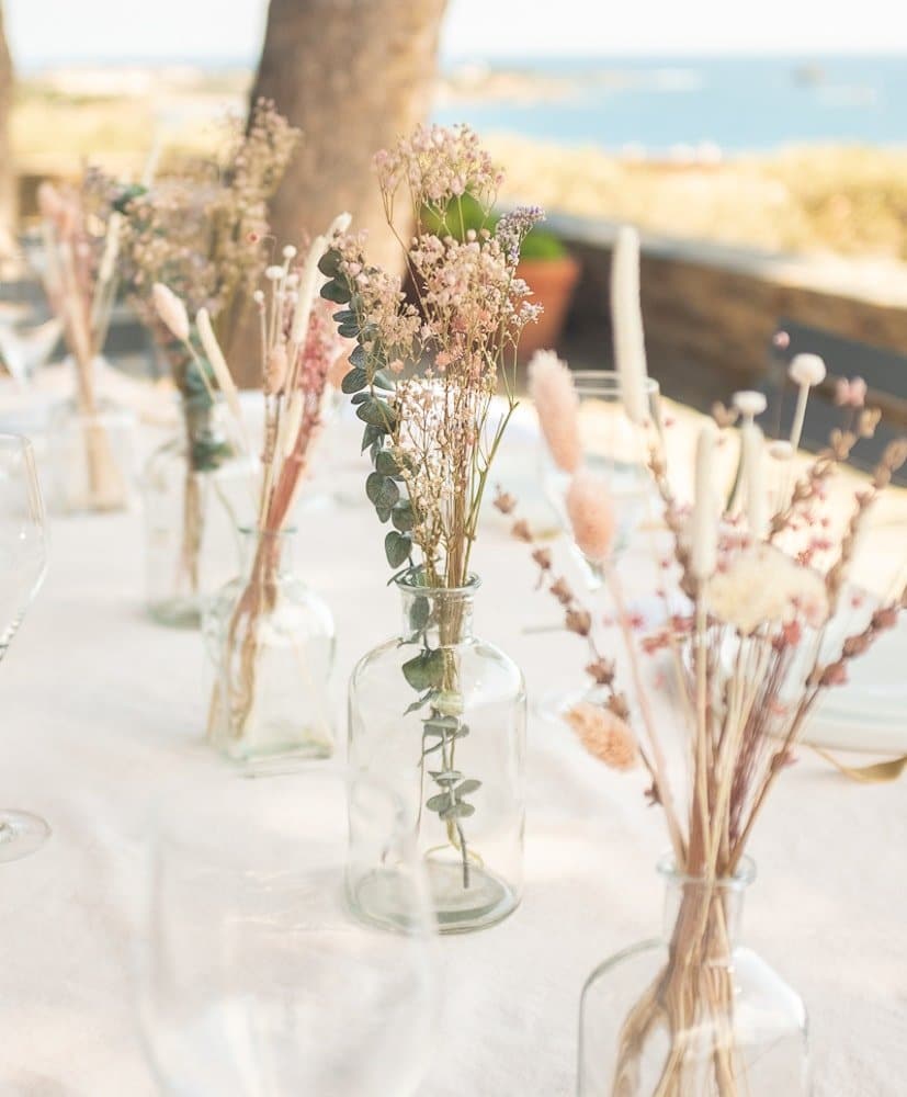 Déco fleurs séchées