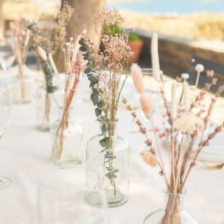 Déco fleurs séchées