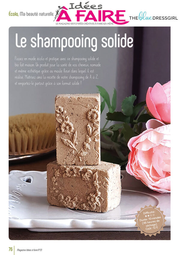 le shampoing solide Idées à faire 27