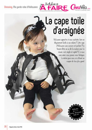 La cape toile d'araignée Idées à faire 29