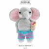 ELVIS L'ELEPHANT RICORUMI -  Tuto en PDF