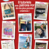 Pack Couture Spécial Sacs : 8 tutoriels & patrons