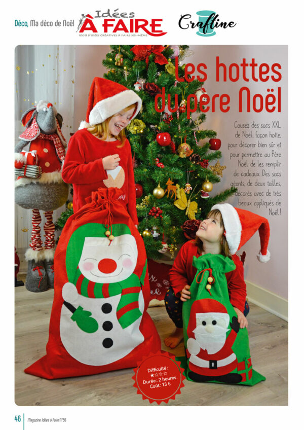 Pack Couture de Noël : 6 tutoriels pour créer vos cousettes de Noël – Image 6