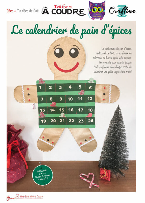 Calendrier de l'avent couture Idées à Coudre numéro 4