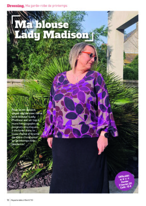 Blouse Lady Madisson numéro 50 Idées à Faire
