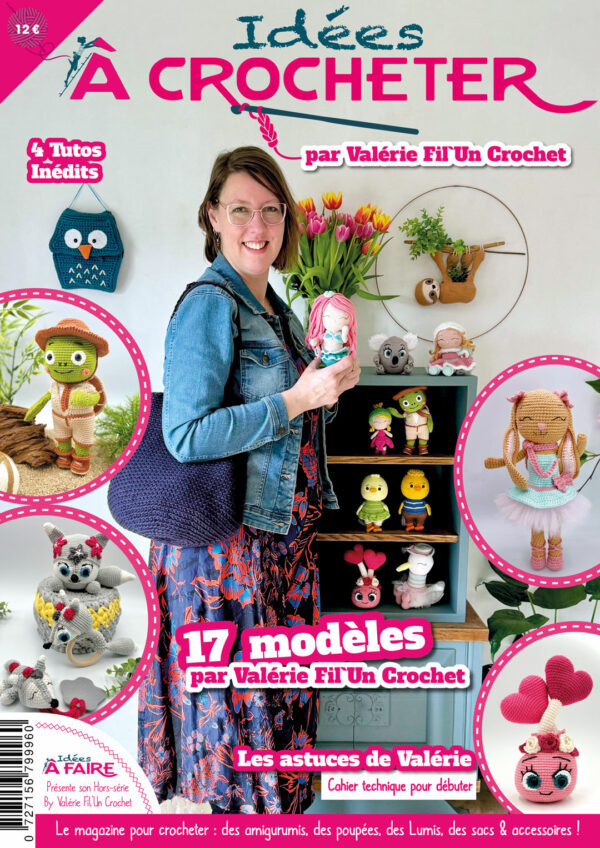 Couverture Idées à Crocheter Valérie Fil Un Crochet